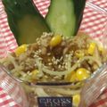 FP香保理's cooksnap of when they made コーンとツナのサラスパサラダ.