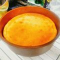 カナン★'s cooksnap of when they made いちごジャムで豆腐のスフレケーキ❁.