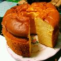 hirahirann's cooksnap of when they made HMで簡単綺麗♡ふわふわ苺シフォンケーキ.