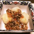 りさたり's cooksnap of when they made 里芋の煮っ転がし☆ひき肉あんかけ♪.