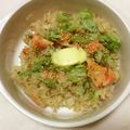 いお。's cooksnap of when they made 簡単☆鮭の炊き込みご飯☆ガーリックバター.