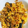 youko419's cooksnap of when they made 卵、椎茸、小松菜のチリソース.