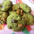 chako106HM's cooksnap of when they made 和風♪大豆とチョコで✿抹茶クッキー✿.