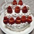 ももちゃん1's cooksnap of when they made ひな祭りにどーぞ！お雛様ケーキです❤.