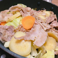Moffyyy's cooksnap of when they made 豚肉の簡単蒸ししゃぶ★さつまいもが美味.