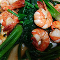 ころっちー's cooksnap of when they made 簡単エビとほうれん草炒め.