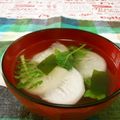 赤い電話's cooksnap of when they made カブのお吸い物(和風スープ).