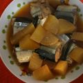 highmi's cooksnap of when they made 圧力鍋で秋刀魚と大根煮.