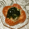 マラガの空's cooksnap of when they made 簡単☆トマトとワカメの中華サラダ.