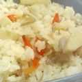 LAYLA*'s cooksnap of when they made 料亭の味炊き込みごはん.