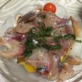 tanoyuki's cooksnap of when they made 鰺のマリネ♪.