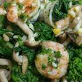 あやぱん6023's cooksnap of when they made 春だ！菜の花と海老の炒め物.