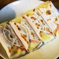 しろしろ1111's cooksnap of when they made 餃子の皮で♪超簡単ミニブリトー風☆.