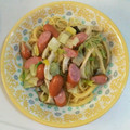 めぐうさぎ☆'s cooksnap of when they made キャベツ・ウインナ・キノコのスパゲティ.