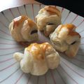 クック6GTG75☆'s cooksnap of when they made パイシートでミニチョコクロワッサン☆.