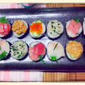 すだゆう's cooksnap of when they made えびと納豆のおつまみ寿司.