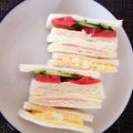 horseland's cooksnap of when they made ミックスサンド.