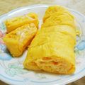 さちっぺり's cooksnap of when they made めんたいマヨがドロっな、玉子焼き.