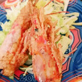 クックK7LSWN☆'s cooksnap of when they made 節約★カルシウム【エビ頭の香り揚げ】.