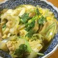 低カロ探検隊's cooksnap of when they made 簡単!!三つ葉香るお麩と鶏肉の親子煮.