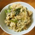 低カロ探検隊's cooksnap of when they made 鍋一つで、さば味噌缶で小松菜おから煮.