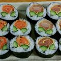ゆみこねぇ's cooksnap of when they made 【節分】サーモンバラの恵方巻き♪.
