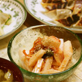 ガメコ's cooksnap of when they made ダイエット3分副菜 キムチと山芋の和え物.