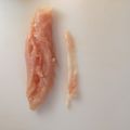 nazis's cooksnap of when they made ササミの筋の取り方.