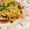 小ｼR's cooksnap of when they made 簡単！もやしカリーヴルスト.