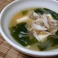 ピンクのたまご's cooksnap of when they made ミョウガとわかめの味噌汁.