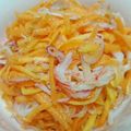 にこにこにこちゃん's cooksnap of when they made にんじんとカニカマのサラダ.