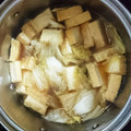 クックOM8NH7☆'s cooksnap of when they made 簡単！白菜と厚揚げの煮物.