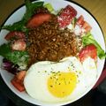 とめちゃん。's cooksnap of when they made 優しい味♫野菜たっぷりタコライス.