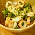 ちおの's cooksnap of when they made オクラのごま酢和え.