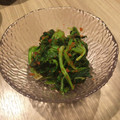 ツルコ's cooksnap of when they made 簡単 ほうれん草のおひたし とびっこ和え.