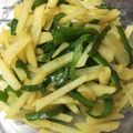 ☆にゃん＆りの☆'s cooksnap of when they made じゃがいもとピーマンの中華炒め.