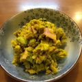 ちぃる's cooksnap of when they made 冷凍かぼちゃで☆かぼちゃサラダ☆.