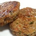 雪島子's cooksnap of when they made 野菜つくねバーグ.