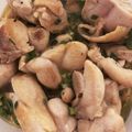 駄菓子。's cooksnap of when they made 鶏もも肉のネギ塩だれ焼き.
