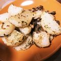 よしお03's cooksnap of when they made キノコと長芋のバター醤油炒め.