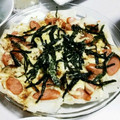 メロメロメロ's cooksnap of when they made フライパンで☆簡単和風もちピザ.
