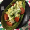 みぽりぃぬ's cooksnap of when they made アボカドココットで！クリチトマトサラダ.