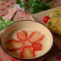 おらんでう～たん's cooksnap of when they made 苺で✿桜✿の飾り切り.