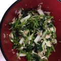 chr1221's cooksnap of when they made 簡単美味しい！ツナ三つ葉(わけぎ)和え.