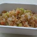 kachimachi's cooksnap of when they made 大葉にんにく醤油で鮭チャーハン。.