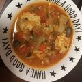 yunatan1211's cooksnap of when they made 食べるスープ。鶏だんごトマト.
