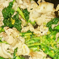 ﾋﾟﾛﾐ♡'s cooksnap of when they made 菜の花と豚肉の甘辛炒め.