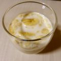 ぶどうなすび's cooksnap of when they made 豆乳バナナ「カルピス」.
