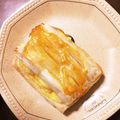 yu‾ma's cooksnap of when they made カスタードアップルパイ♡.