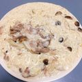 くうもん's cooksnap of when they made しめじと豚小間のチーズリゾット.